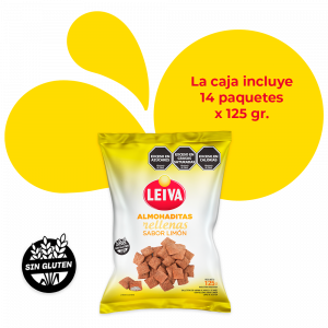 Almohaditas Sabor Limón - CAJA 14 x 125 gr.