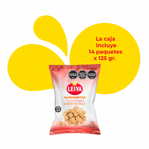 Almohaditas Sabor Frutilla - CAJA 14 x 125 gr.