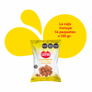 Almohaditas Sabor Limón - CAJA 14 x 125 gr.