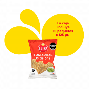 Tostaditas de Arroz Clásicas - CAJA 16 x 125 gr.