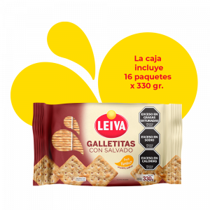 Galletitas con Salvado Familiar - CAJA 16 x 330 gr.