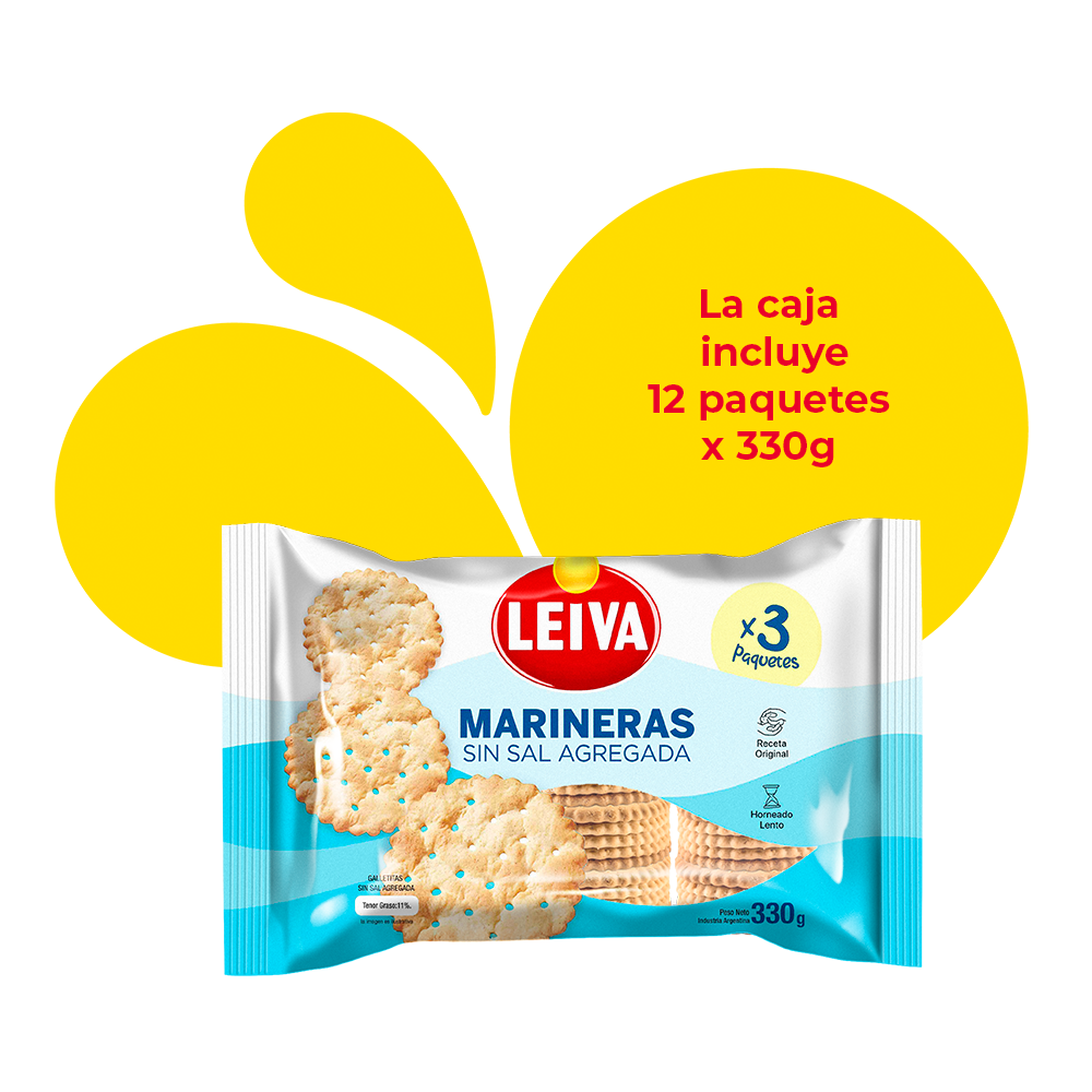 Marineras Sin Sal Agregada Tripack - CAJA 12 x 330 gr.