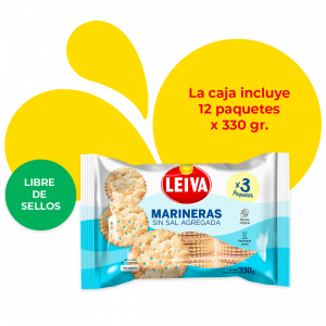 Marineras Sin Sal Agregada Tripack - CAJA 12 x 330 gr.