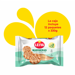 Marineras LIGHT con Semillas Tripack - CAJA 12 x 450 gr.
