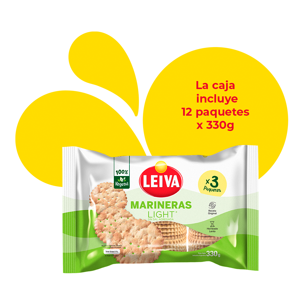 Marineras LIGHT Tripack - CAJA 12 x 330 gr.