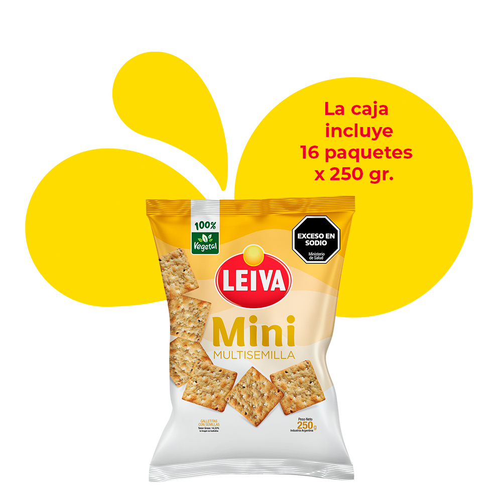 Mini Multisemillas 100% VEGETAL - CAJA 16 x 250 gr.