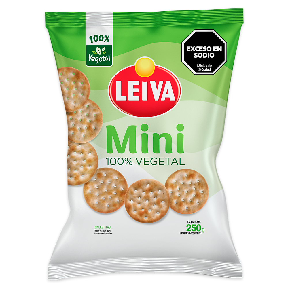 Mini 100% VEGETAL - CAJA 16 x 250 gr. - Imagen 2