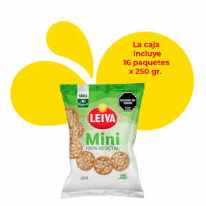 Mini 100% VEGETAL - CAJA 16 x 250 gr.
