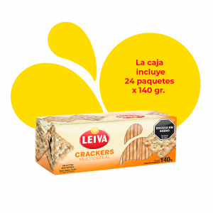 Crackers Multicereal Individual - CAJA 24 x 140 gr.