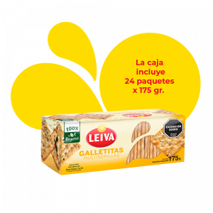 Galletitas Multisemillas Individual - CAJA 24 x 175 gr.