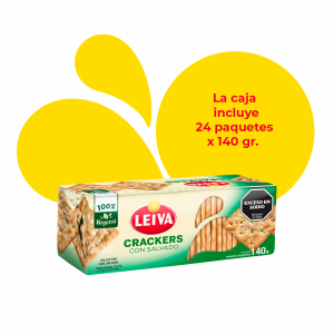 Galletitas con Salvado Individual - CAJA 24 x 140 gr.