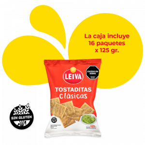 Tostaditas de Arroz Clásicas - CAJA 16 x 125 gr.
